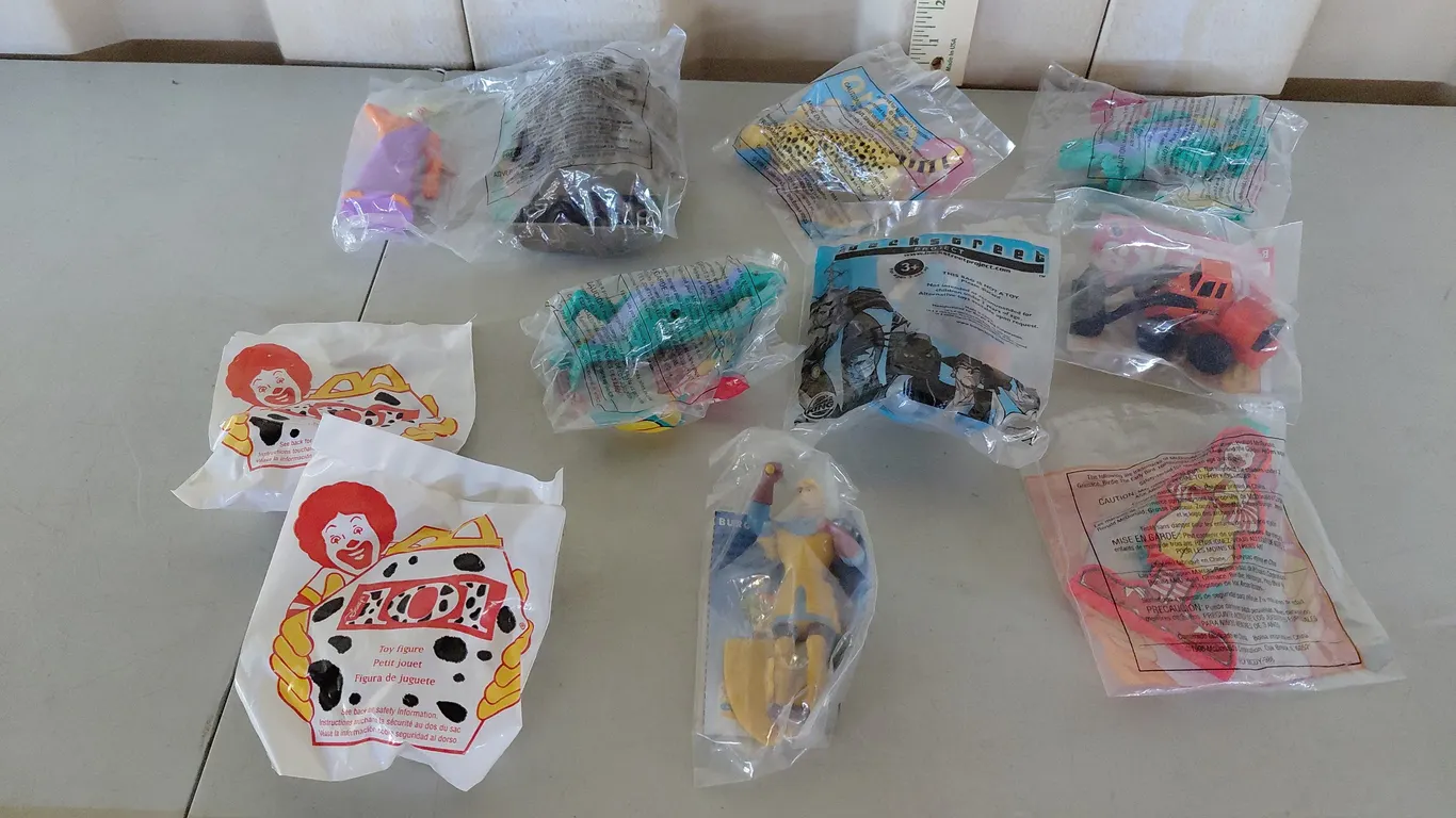 Assorted Unopened McDonalds Toys