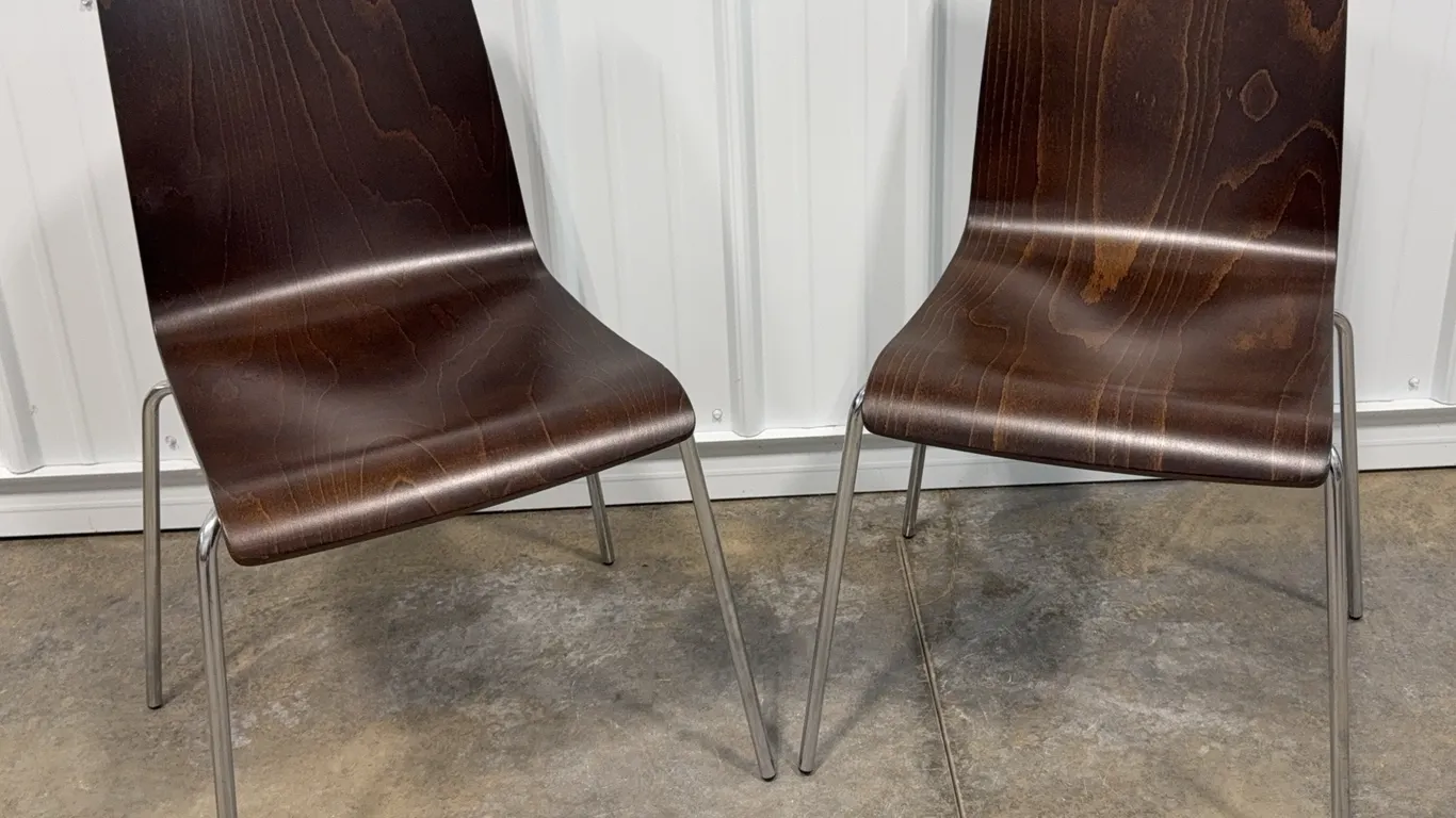2 Furniture Lab Stackable Chairs