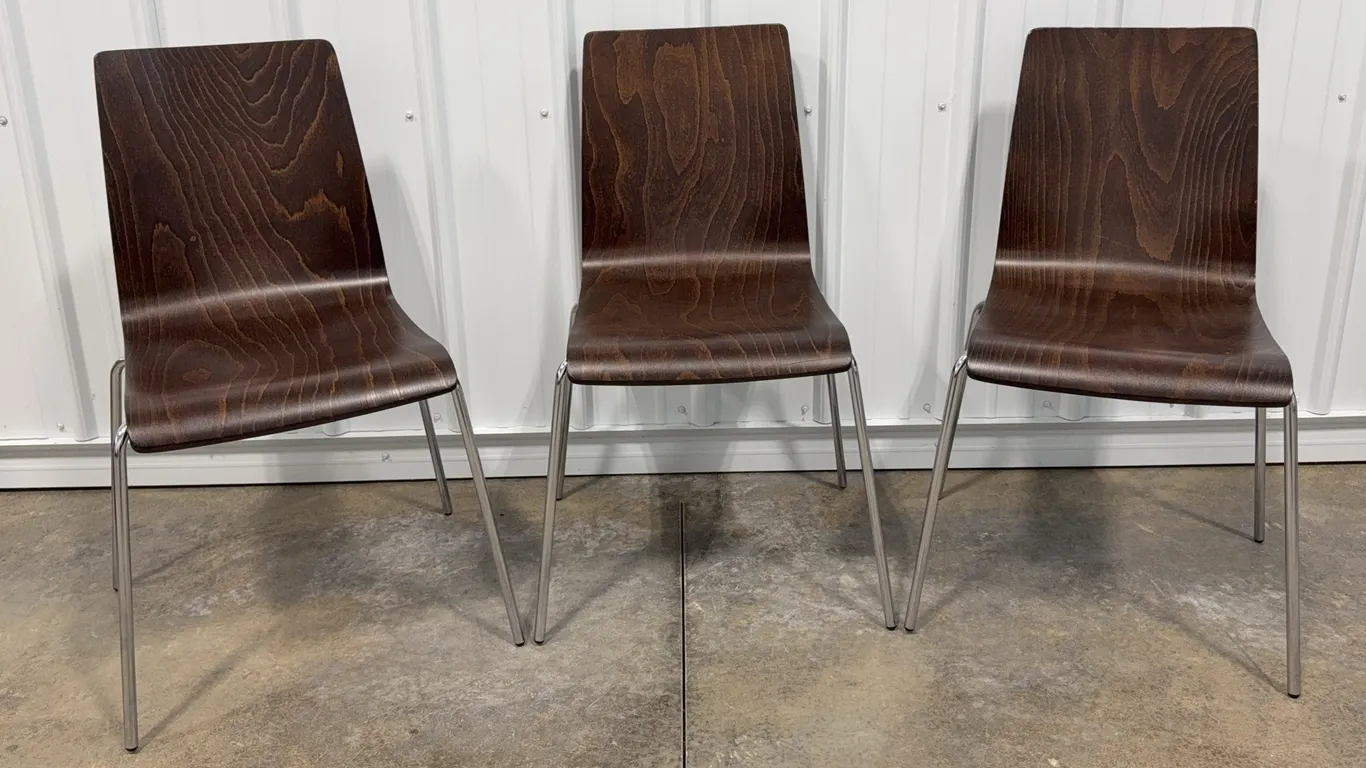 3 Furniture Lab Stackable Chairs