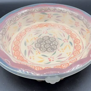 Temptations Old World 9" Pie Plate W/ Lid