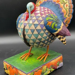 Jim Shore "Strutting Proud" Thanksgiving Turkey