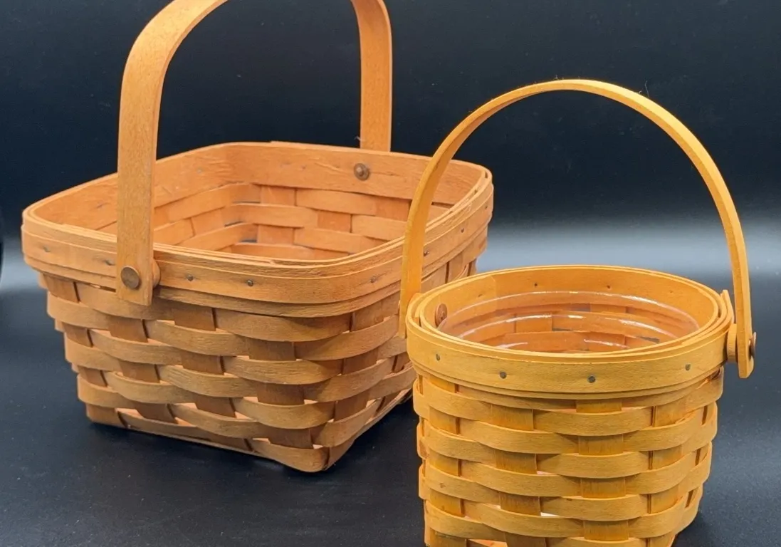 2 Small Longaberger Baskets.