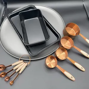 Pizza Pan, Loaf Pan, Cookie Sheet, Measuring Cups & Spoons