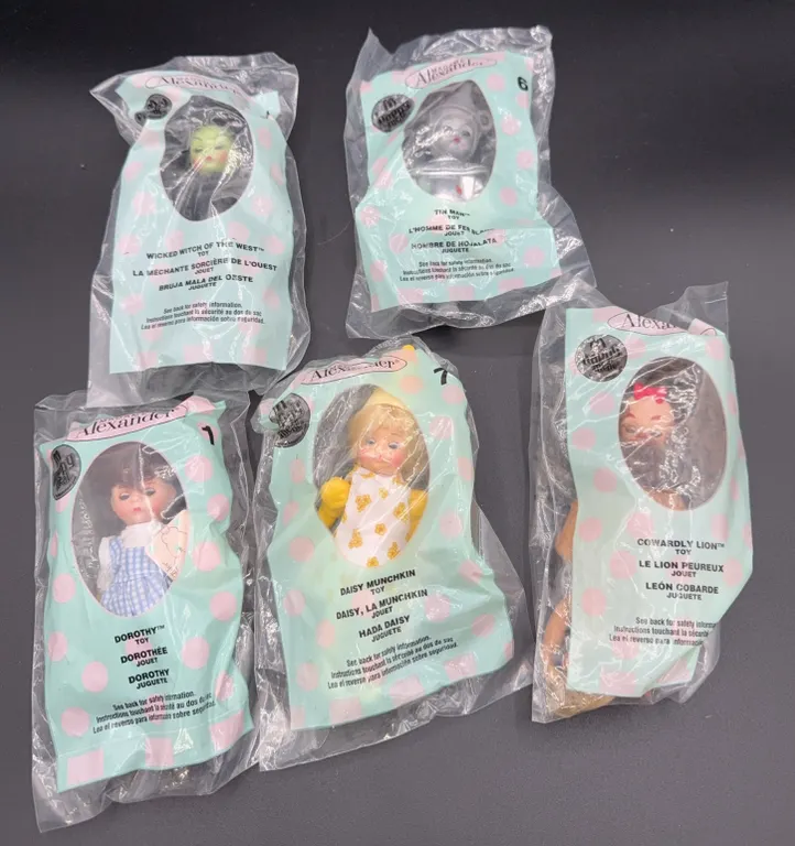 McDonald's Mini Madame Alexander Dolls "The Wizard of Oz"