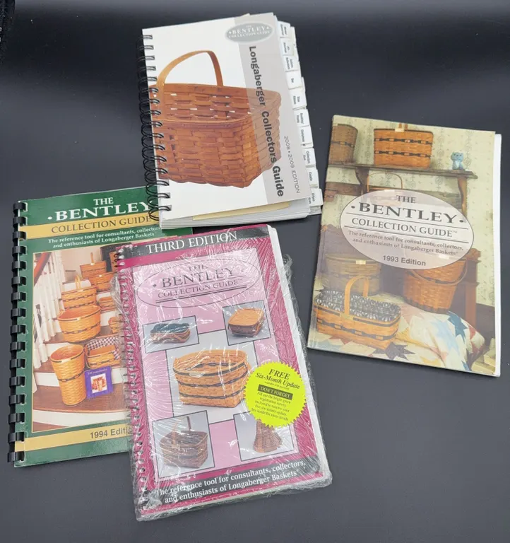 4 Bentley Longaberger Collection Guides