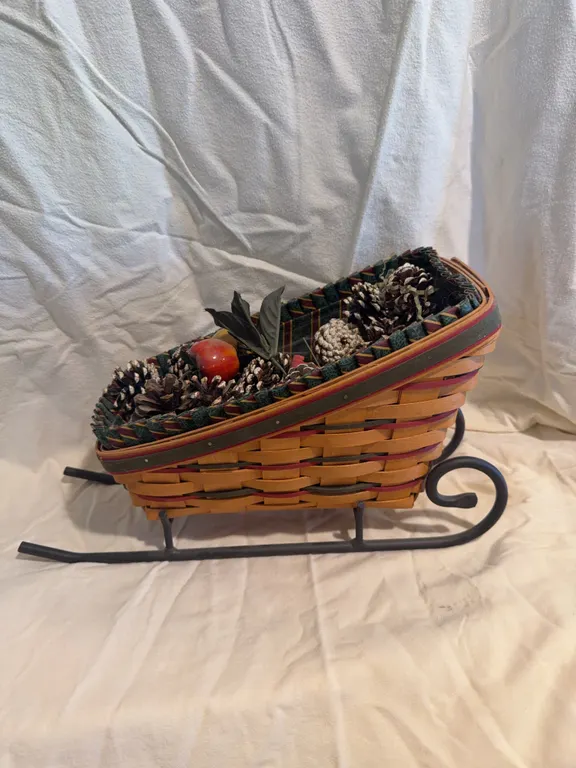 Longaberger Sleigh Basket