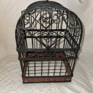 Metal decorative bird cage
