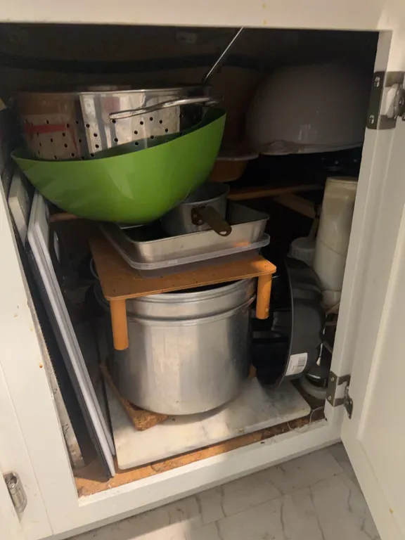 Cabinet contents