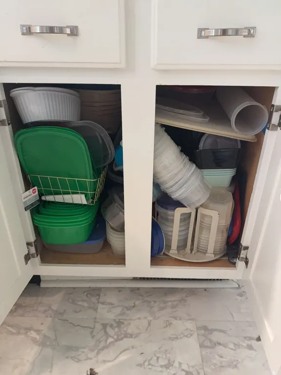 Cabinet contents