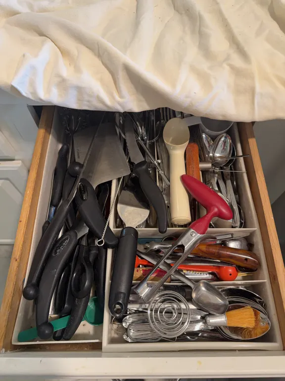 Cabinet contents