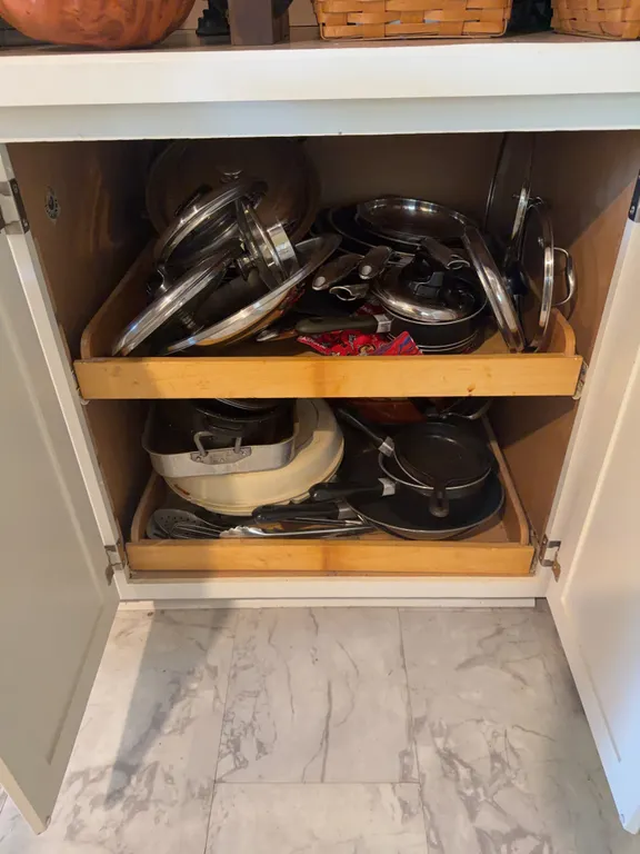 Cabinet contents