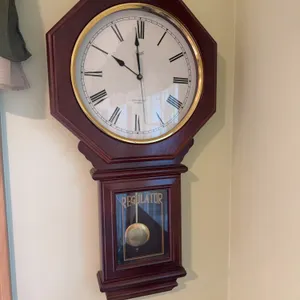 Working Regulator Wall Clock