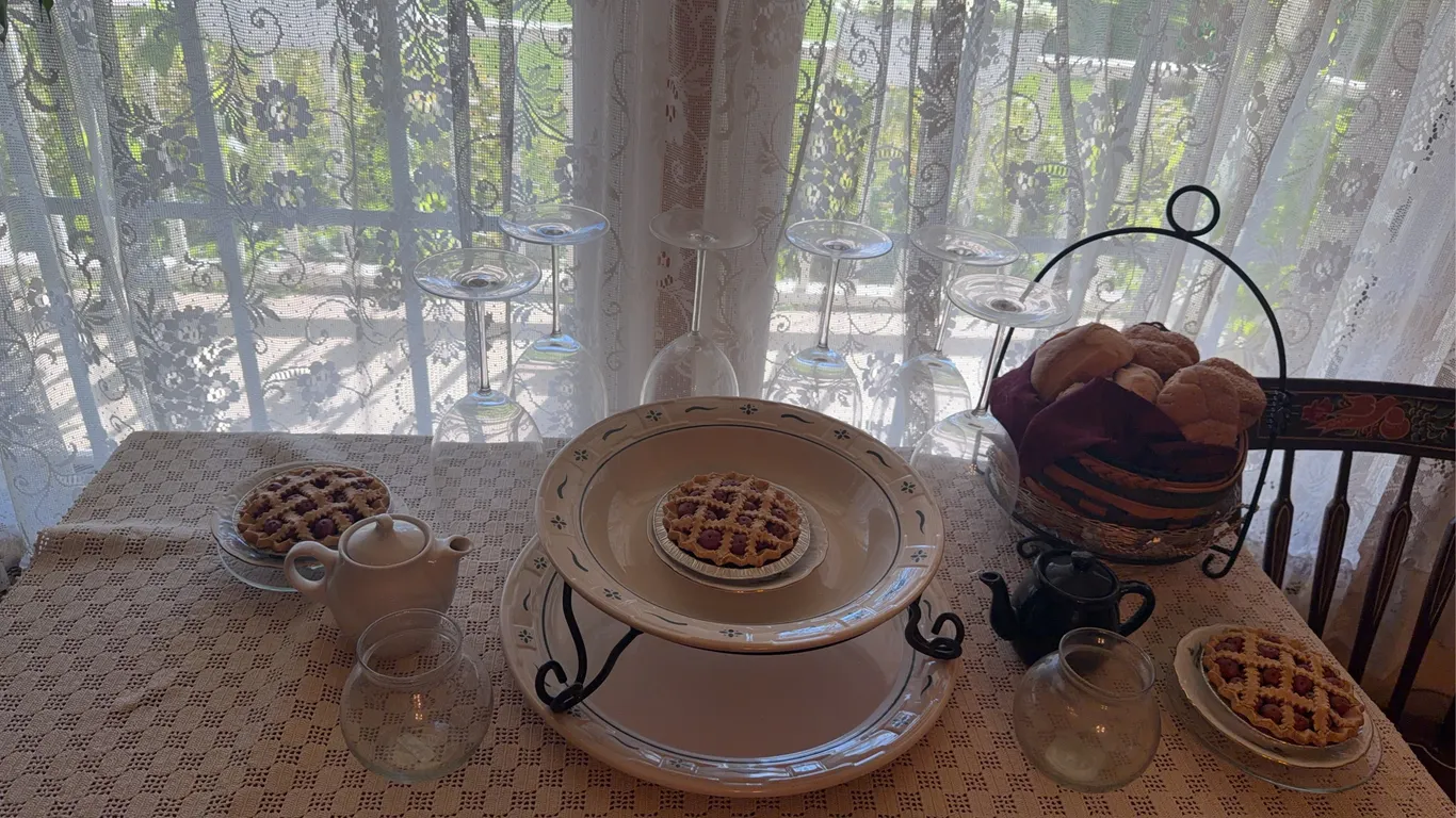 Longaburger Glass and Basket