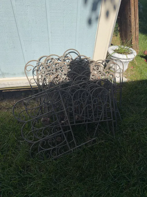 Steel Flower Bed Fence