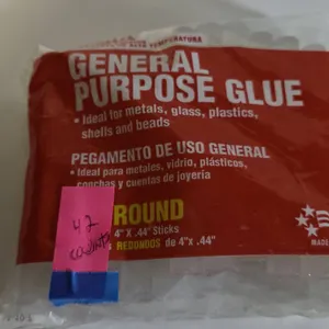General Purpose Glue Sticks 42 Count, 4" x .44" Round