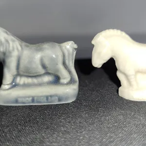 Wade Porcelain Animal Figures, Horse Forms, 2 Pieces