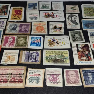Lot 1960s-1990s US Postage Stamps Collection