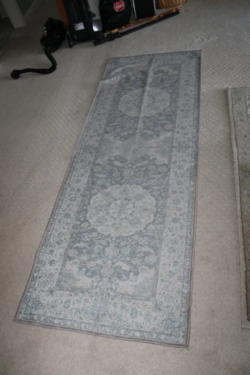 Blue/Gray Runner Rug