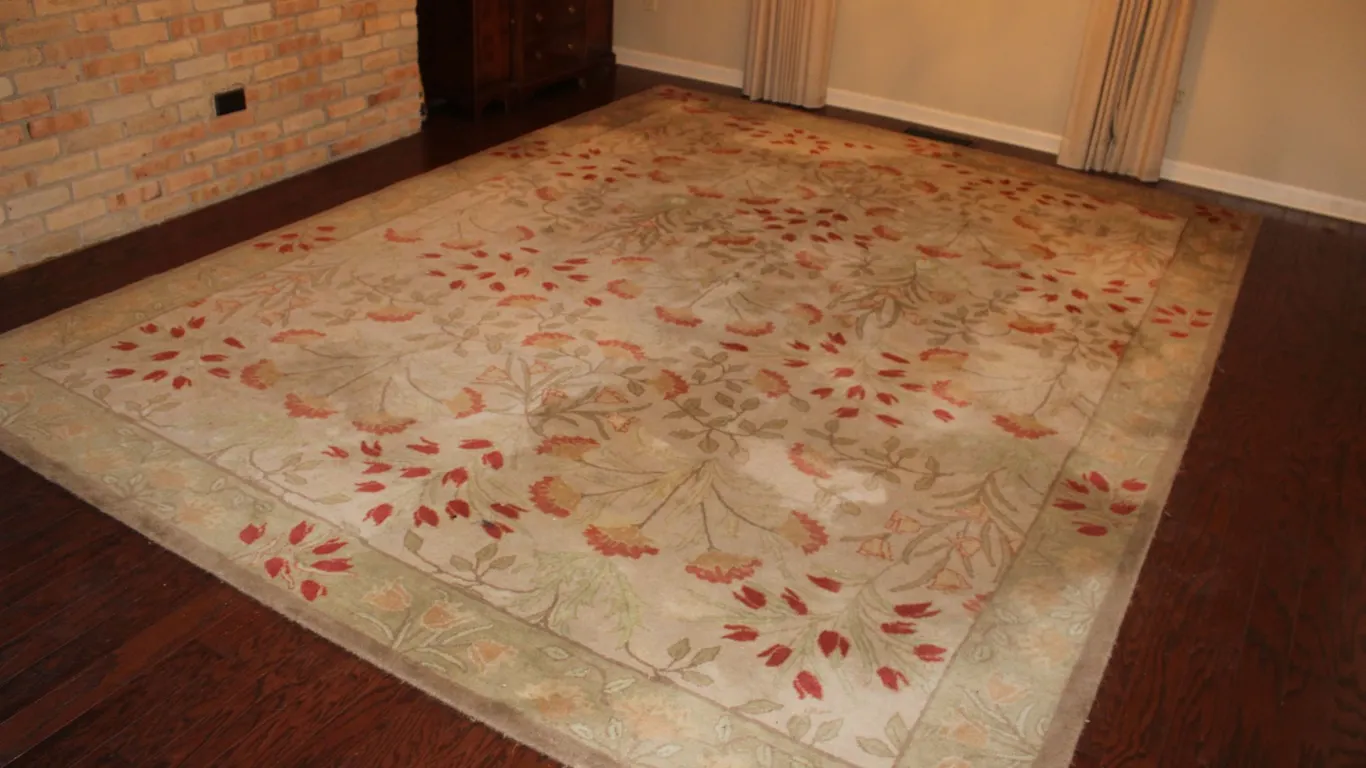 Pottery Barn Adeline Floral Wool Rug