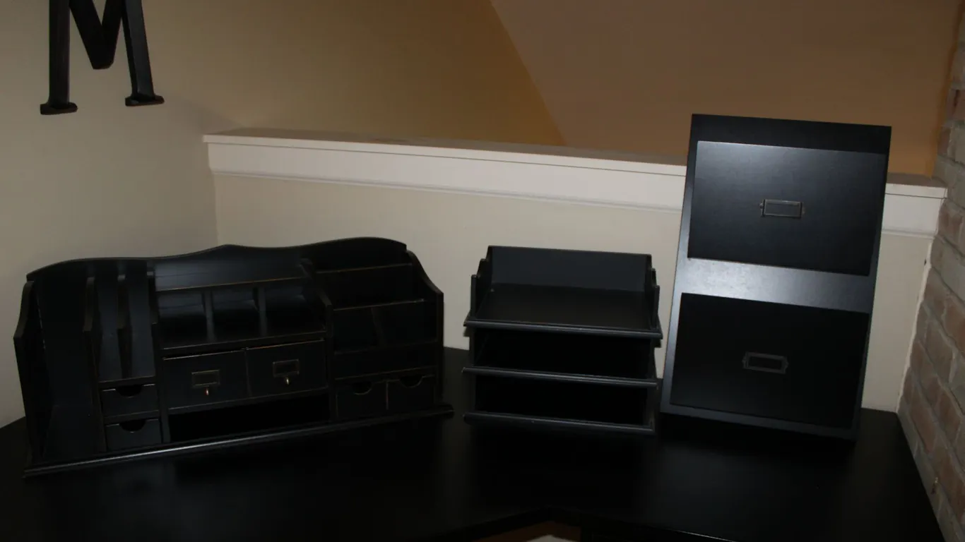Pottery Barn Desktop Organizers