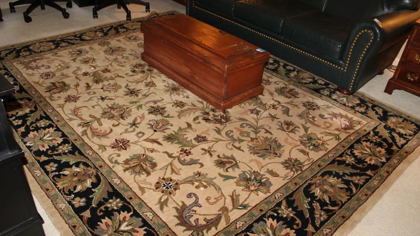 Floral Wool Rug