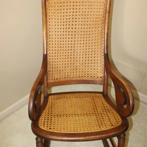 Cane Back Rocking Chair