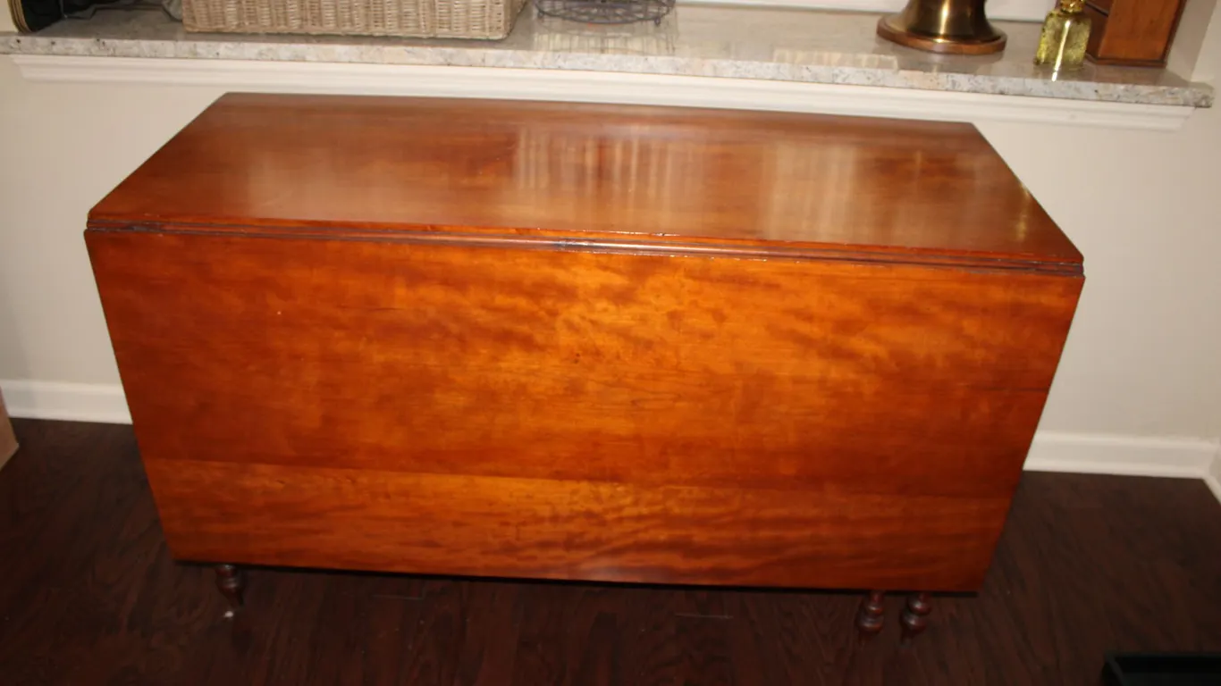 Drop-Leaf Dining Table