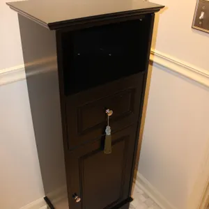 Black Storage Cabinet