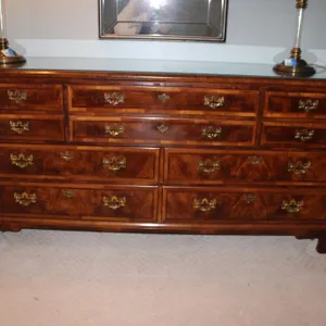 Burl Mahogany Dresser