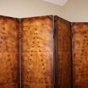 World Map Room Divider Screen