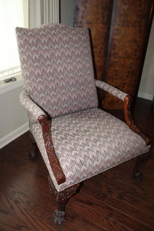 Chevron Armchair