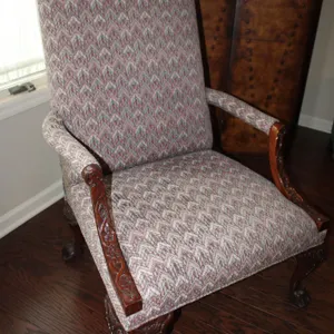Chevron Armchair