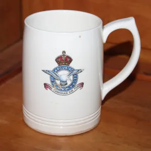 Wedgwood Royal Canadian Air Force Crest Mug Barlaston