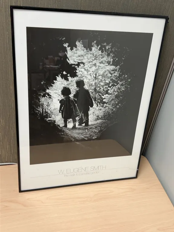 W. Eugene Smith Poster The Walk to Paradise Garden Framed