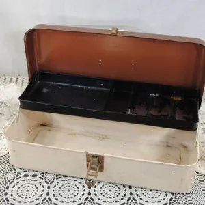 Vintage Metal Tackle Box