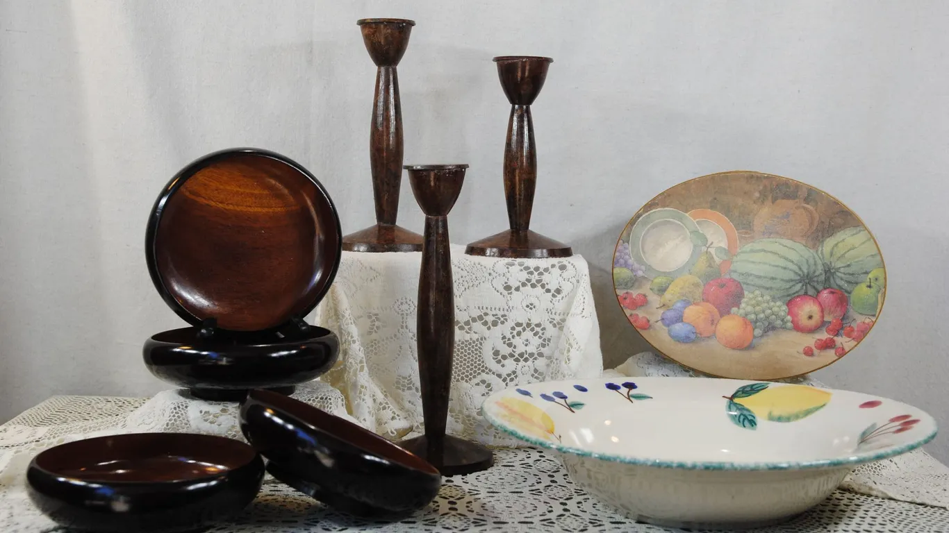 Mahogany Wood Bowls