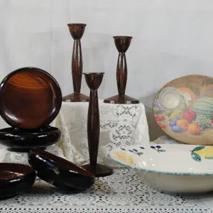 Mahogany Wood Bowls
