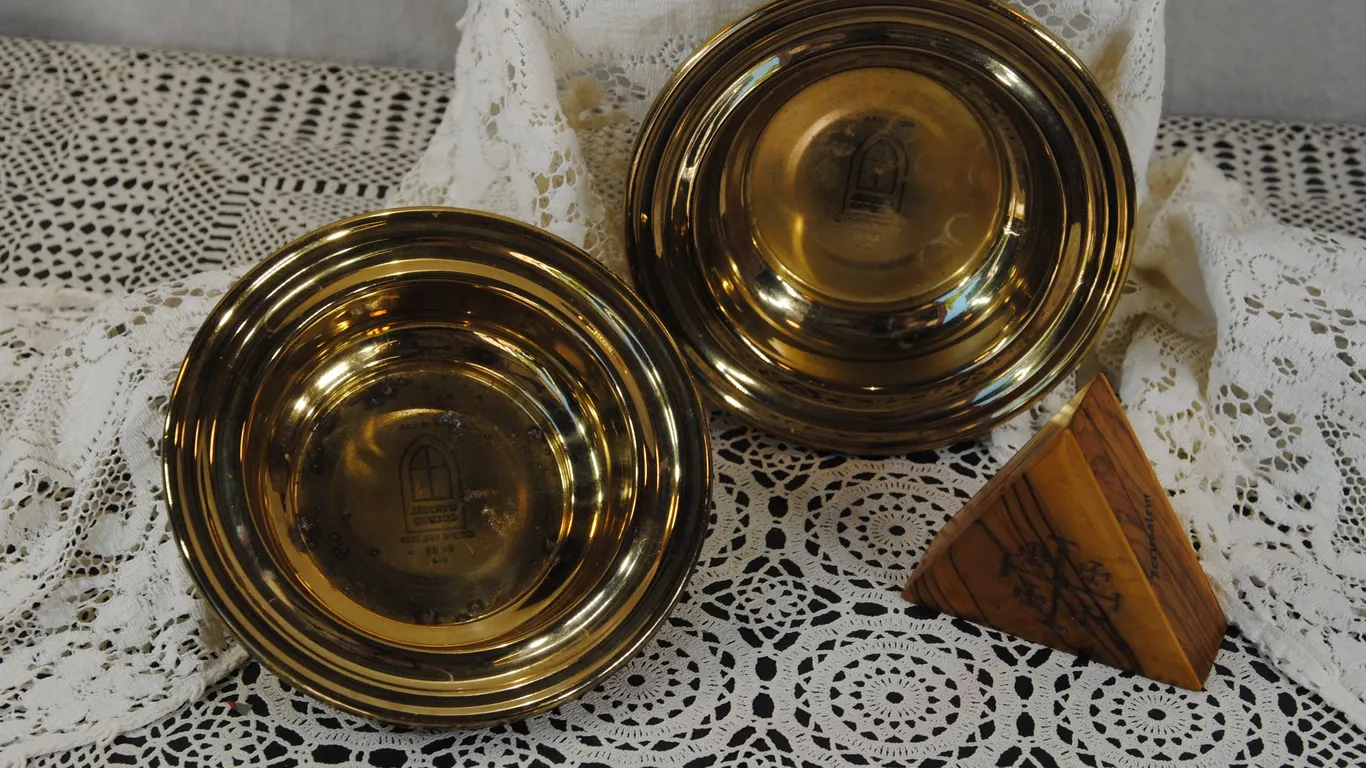 Vintage Eucharist Bowls