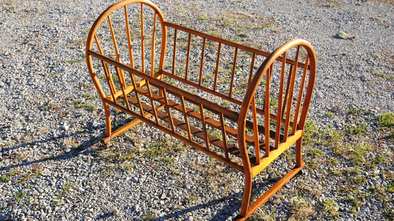 Vintage Bentwood Cradle