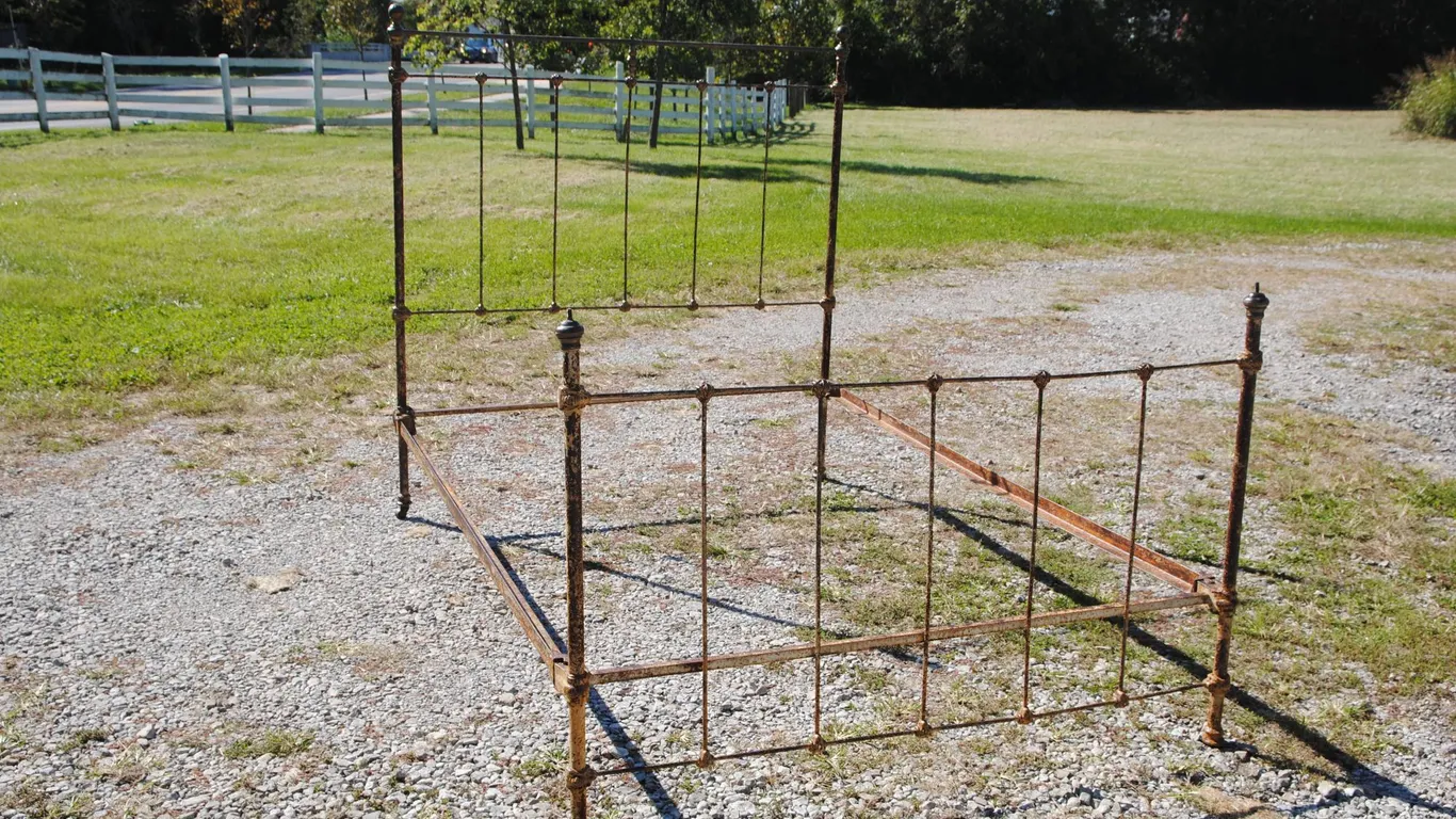 Vintage Iron Bed