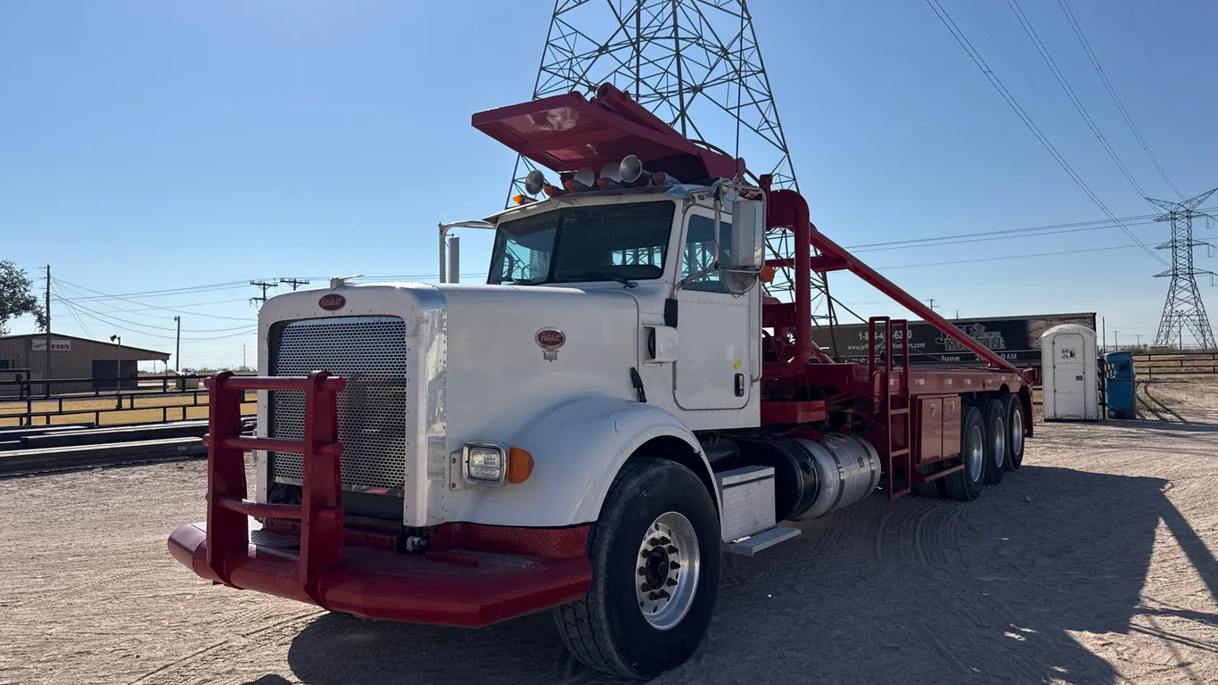 2012 PETERBILT 367 QUAD/A POLE TRUCK VIN: 1NPTX4TX8CD144197