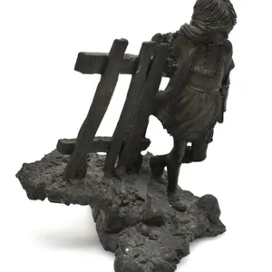 "REVERIE" SOLID BRONZE SCULPTURE BY RON CHAPEL