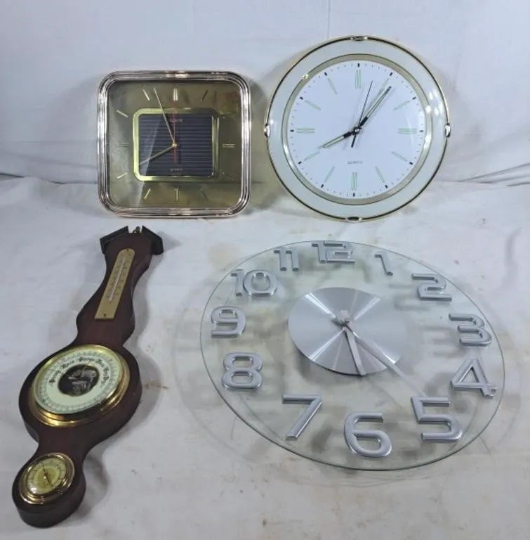 Assortment of Wall Clocks