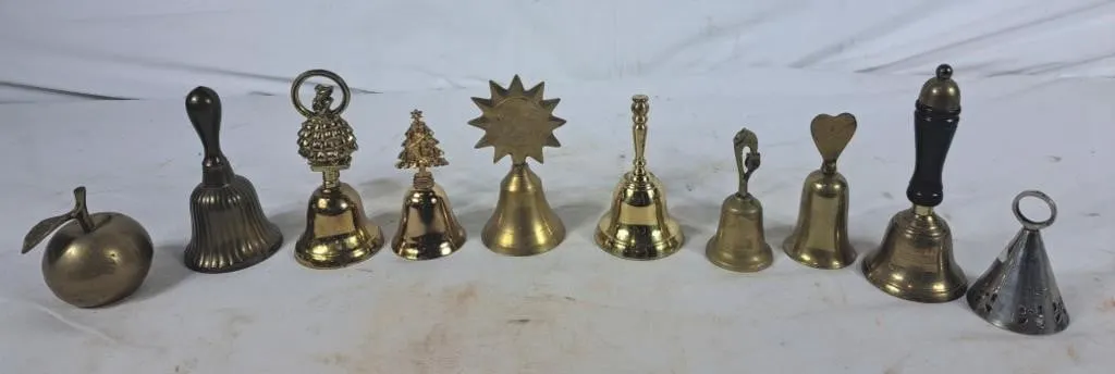 Assortment of Brass Bells