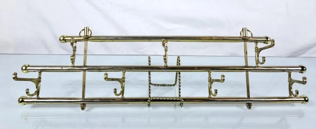 Unique Brass Coat Hook