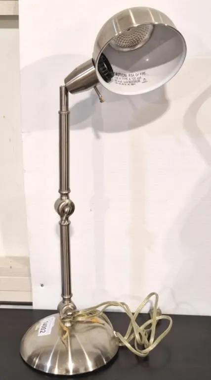 Adjustable table lamp. 24" high