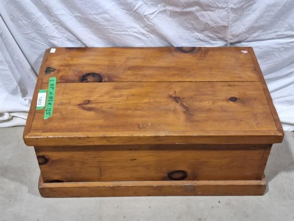 Wooden storage box