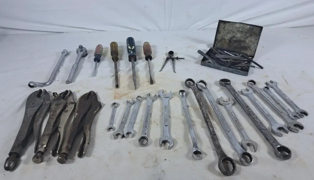 Vice Grips, Screwdrivers, Alan Keys, Wrenches