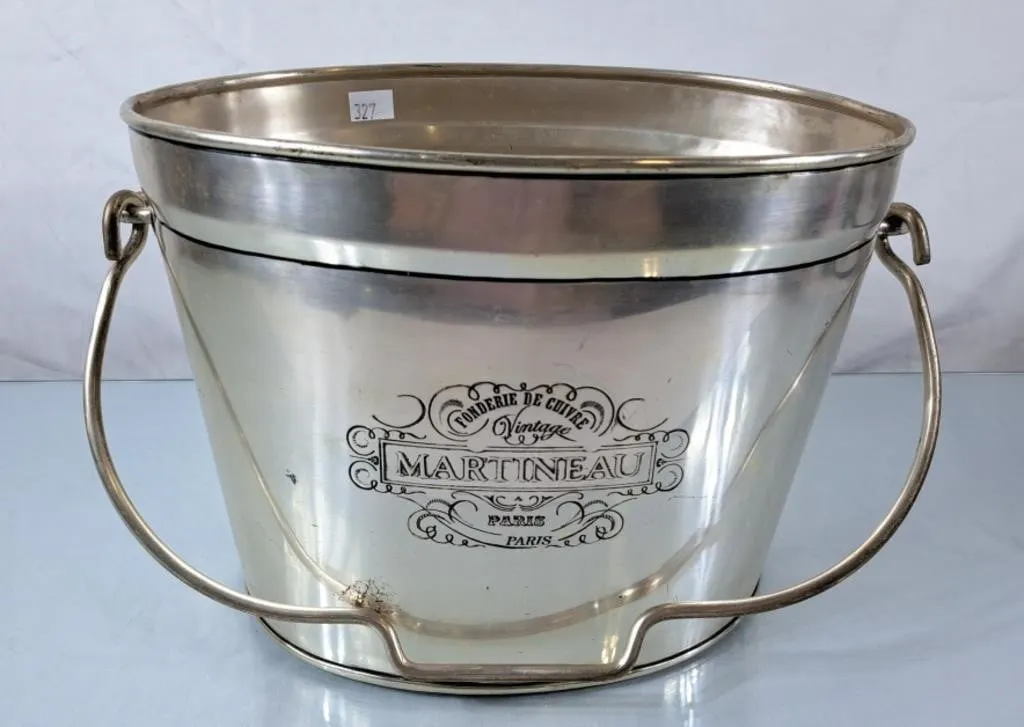 Martineau Paris Heavy Aluminum Champagne Bucket