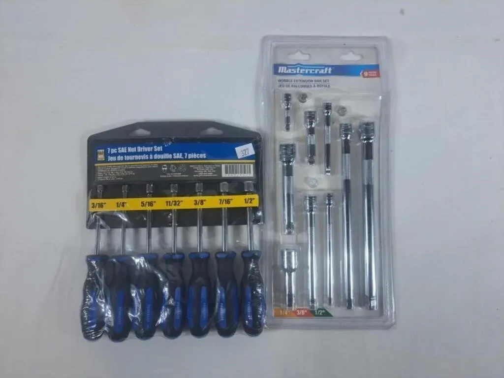 Seven Piece SAE Nut Driver Set & MasterCraft